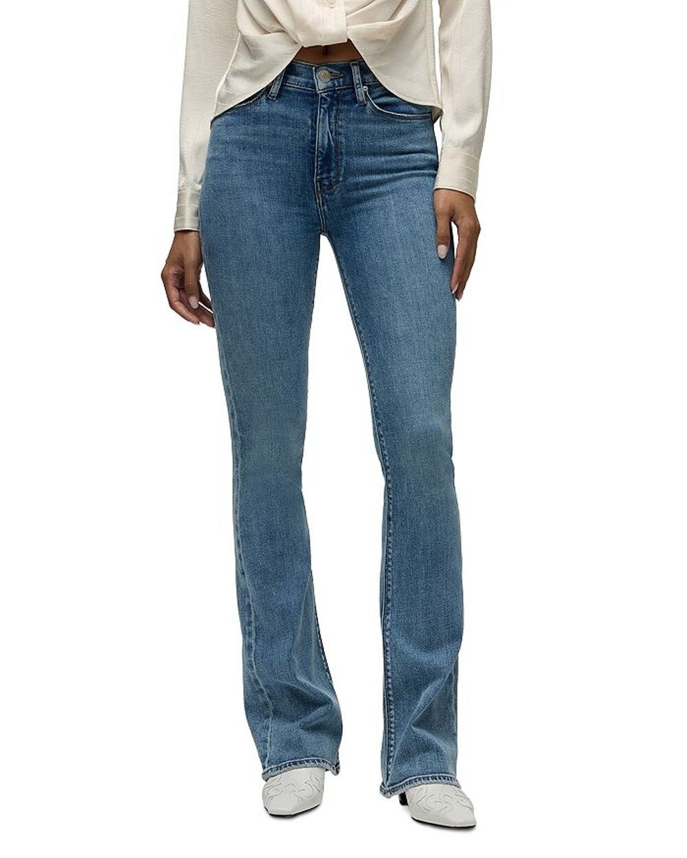 Hudson High Rise Bootcut Blue Barbara Denim Jeans Size 26